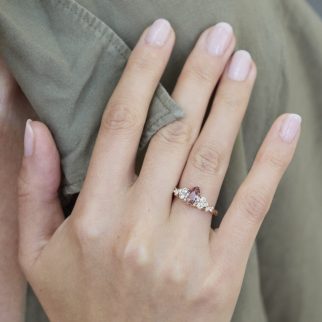 Bague Horana - Saphir Padparadscha 1.51 carats