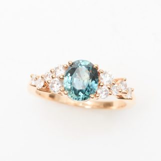 Bague Horana - Saphir Teal 2.00 carats