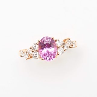 Bague Horana - Saphir Rose 1.93 carats