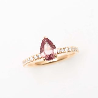 Bague Trinco - Saphir Padparadscha 1.17 carats