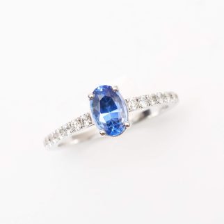 Bague Trinco - Saphir Cornflower 1.21 carats