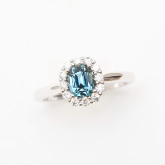 Bague Matara - Saphir Teal 1.04 carats