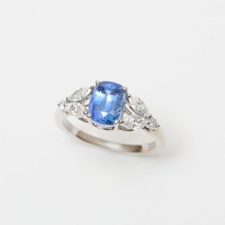 Bague Althea - Saphir Cornflower 1.92 carats