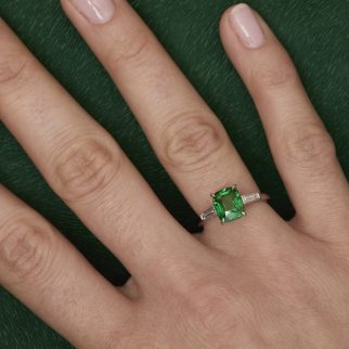 Bague Elahera - Tsavorite 2.12 carats