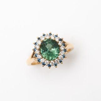 Bague Colombo  - Saphir Teal 2.58 carats