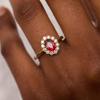 Bague Matara - Spinelle Rouge 0.86 carats
