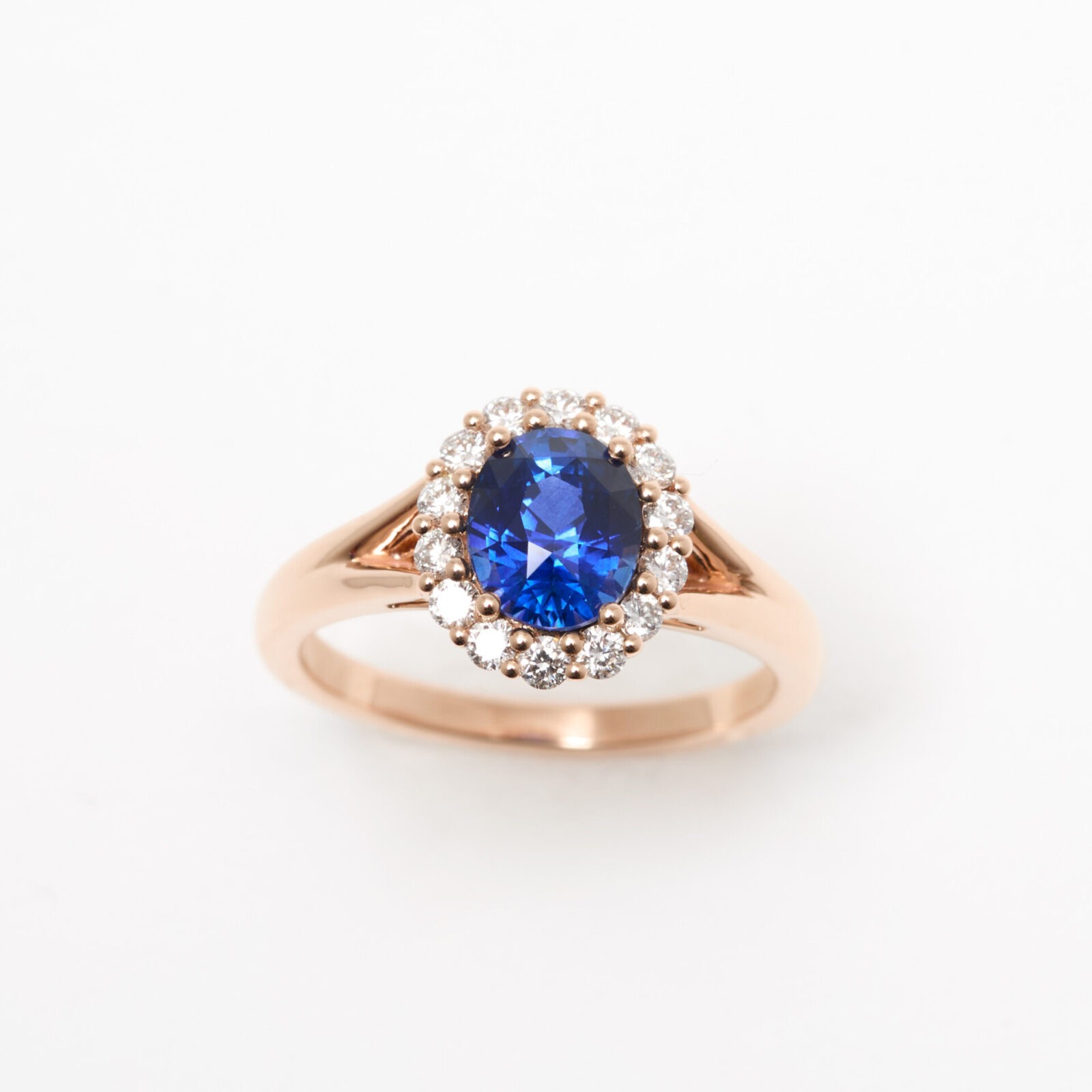 Bague Matara - Saphir Peacock 1.57 carats