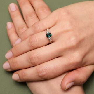 Bague Horana - Saphir Teal 1,12 carats