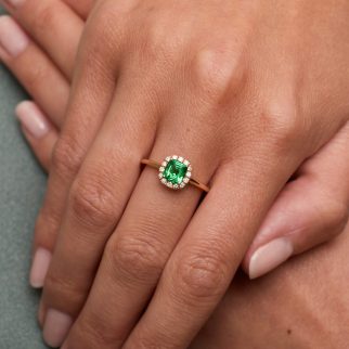 Bague Jaffna - Tsavorite 0.93 carats