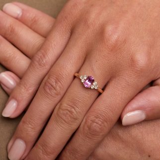 Bague Althéa - Saphir Rose 1.17 carats