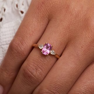 Bague Elahera - Saphir Rose 1.17 carats