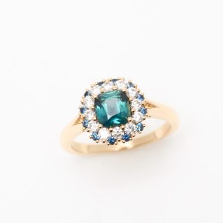 Bague Colombo - Saphir Teal 1,10 carats