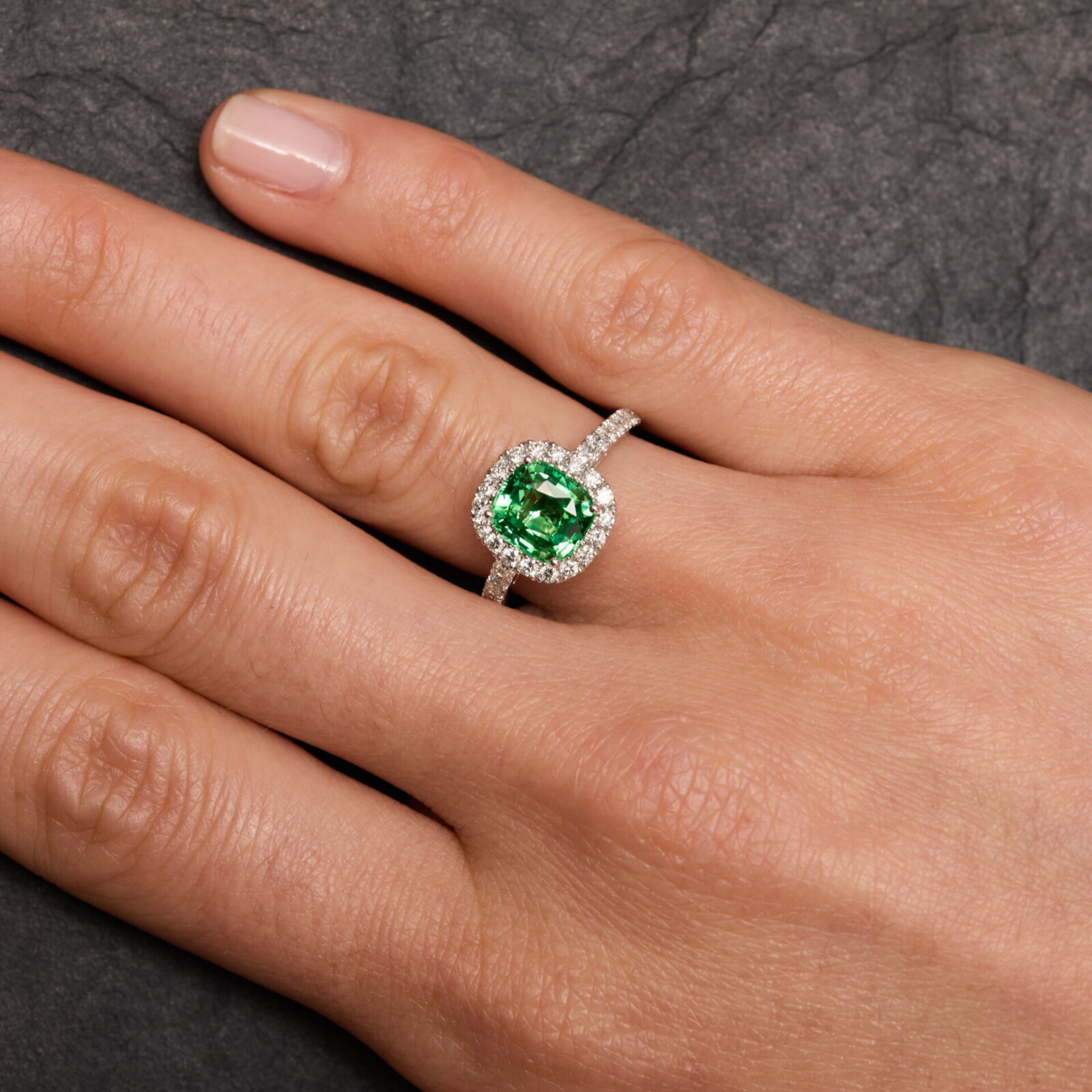 Bague Jaffna - Tsavorite 2,05 carats - Image 4