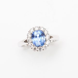 Bague Matara - Saphir Cornflower 2.22 carats