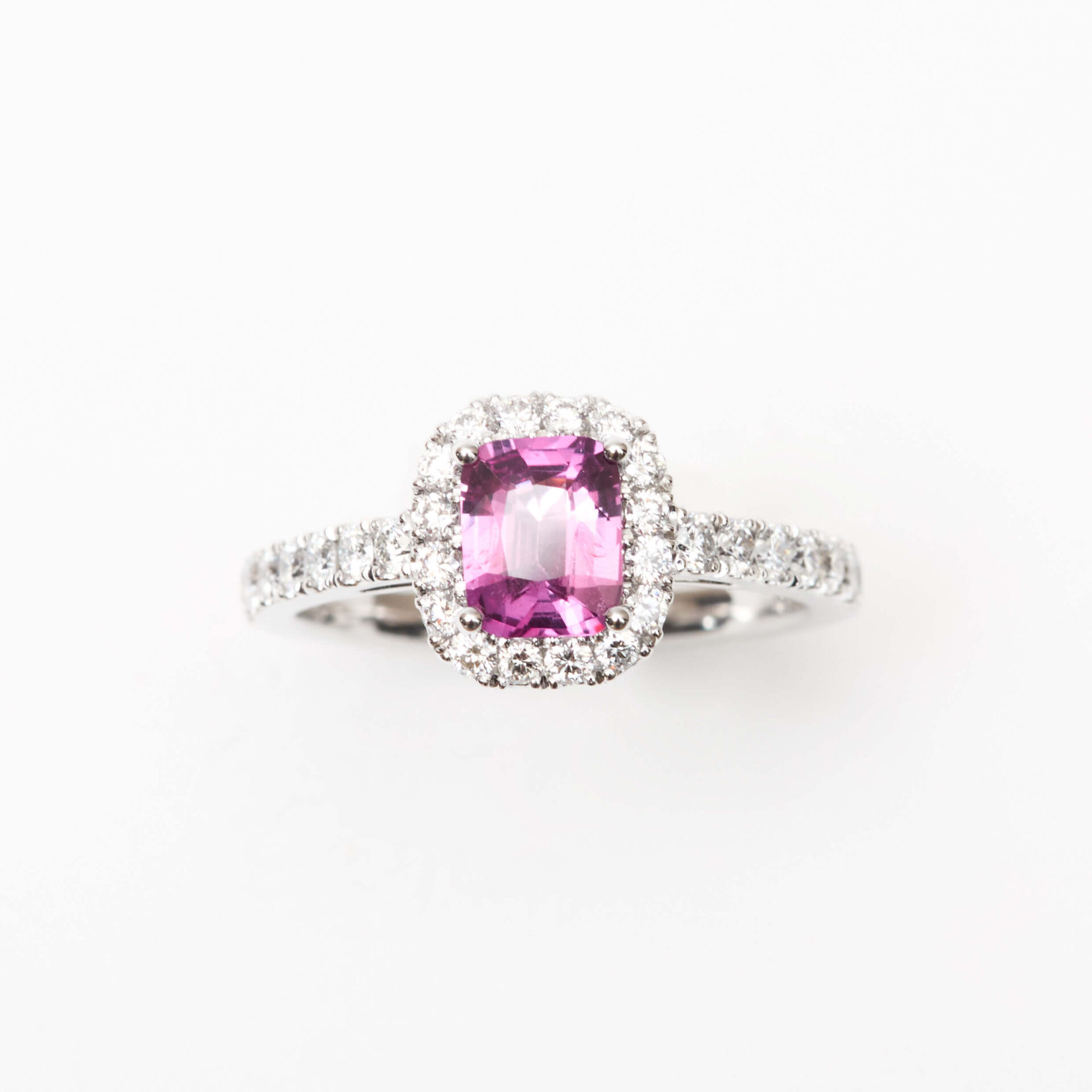 Bague Jaffna - Saphir Rose 1.01 carats