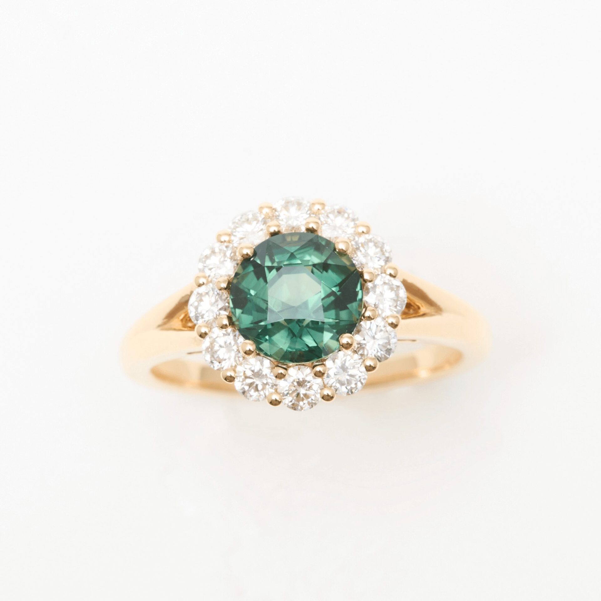 Bague Matara - Saphir Teal 1.89 carats
