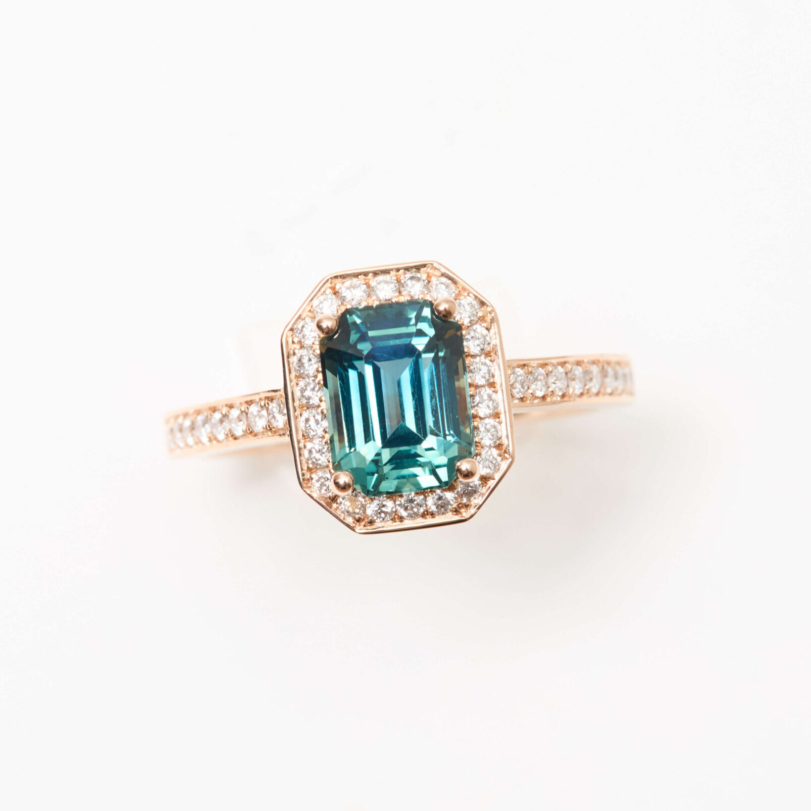 Bague Jaffna - Saphir Teal 2.26 carats