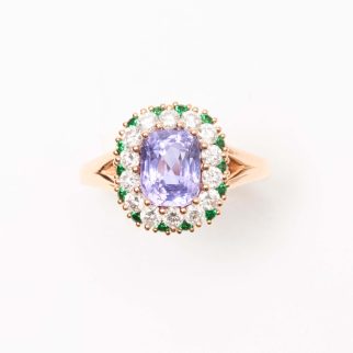 Bague Colombo - Saphir Violet 2.52 carats