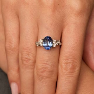 Bague Horana - Saphir Cornflower 2.60 carats