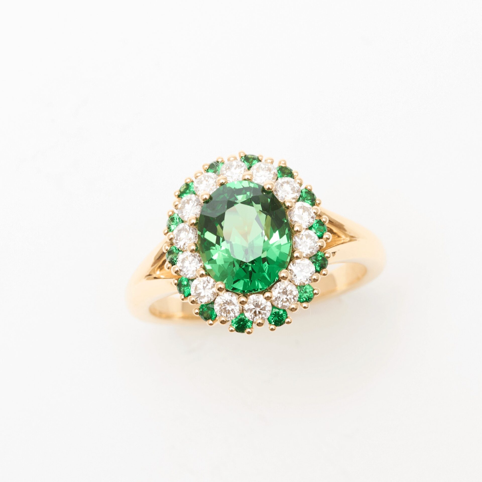 Bague Colombo - Tsavorite 2.14 carats