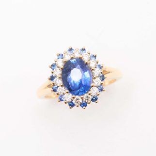 Bague Colombo - Saphir Cornflower 2.04 carats