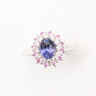 Bague Colombo - Saphir Lavande 1.17 carats