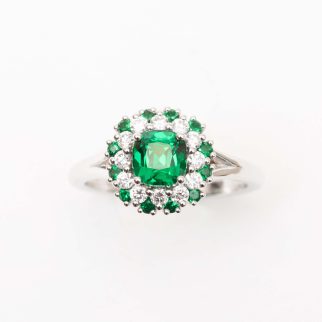 Bague Colombo - Tsavorite 1.10 carats