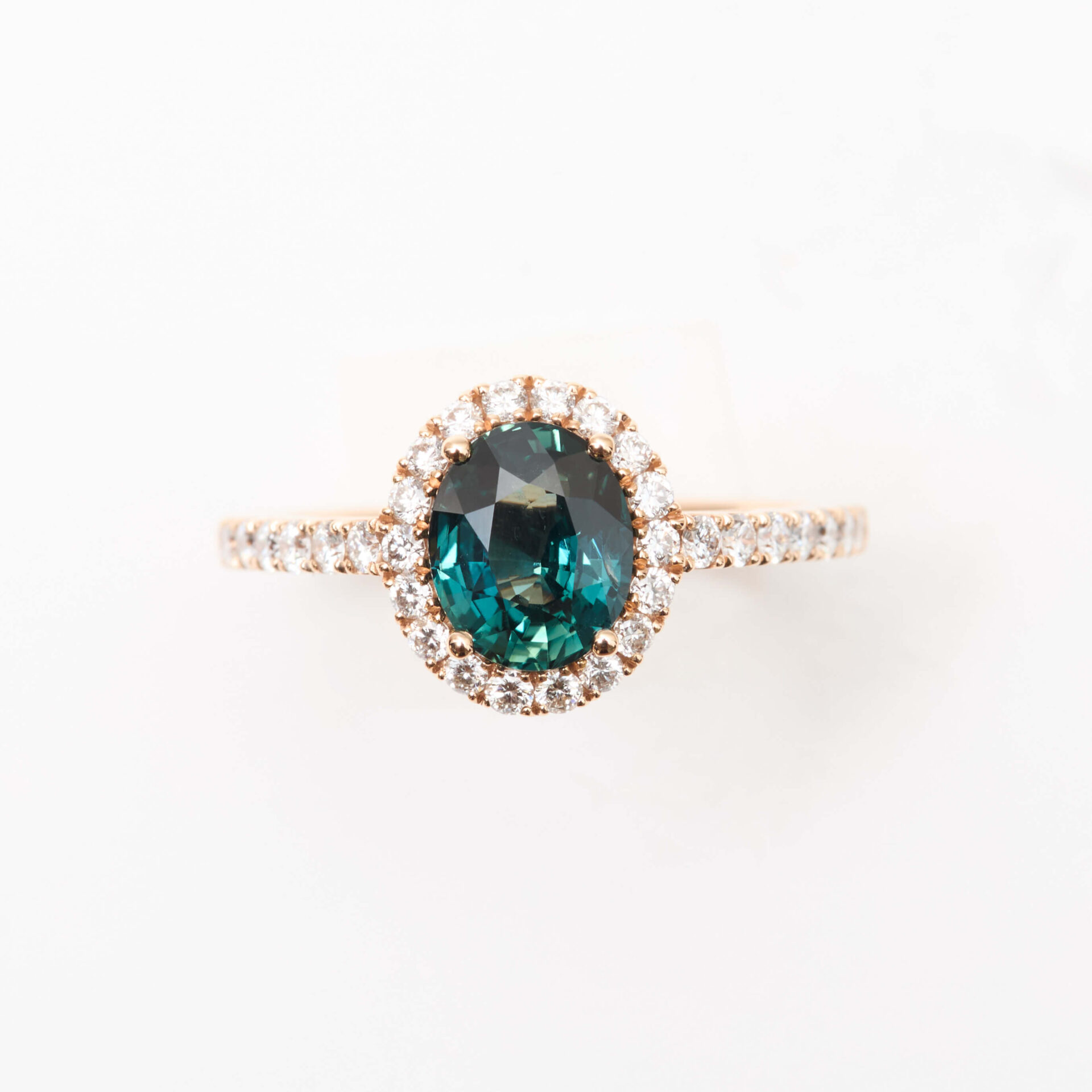 Bague Jaffna - Saphir Teal 1.53 carats