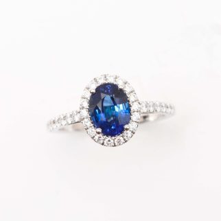 Bague Jaffna - Saphir Royal Blue 1.60 carats