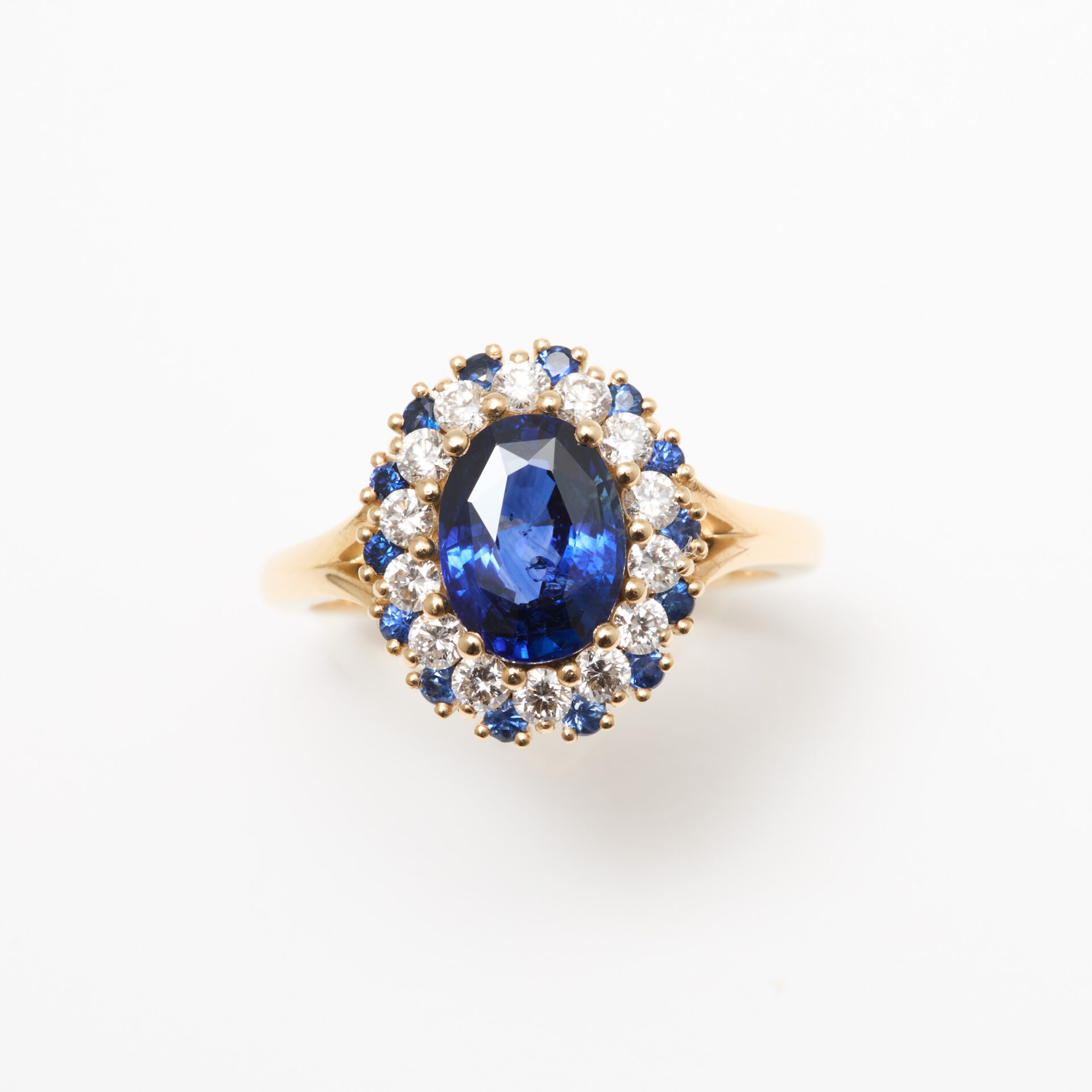 Bague Colombo - Saphir Peacock 2.06 carats