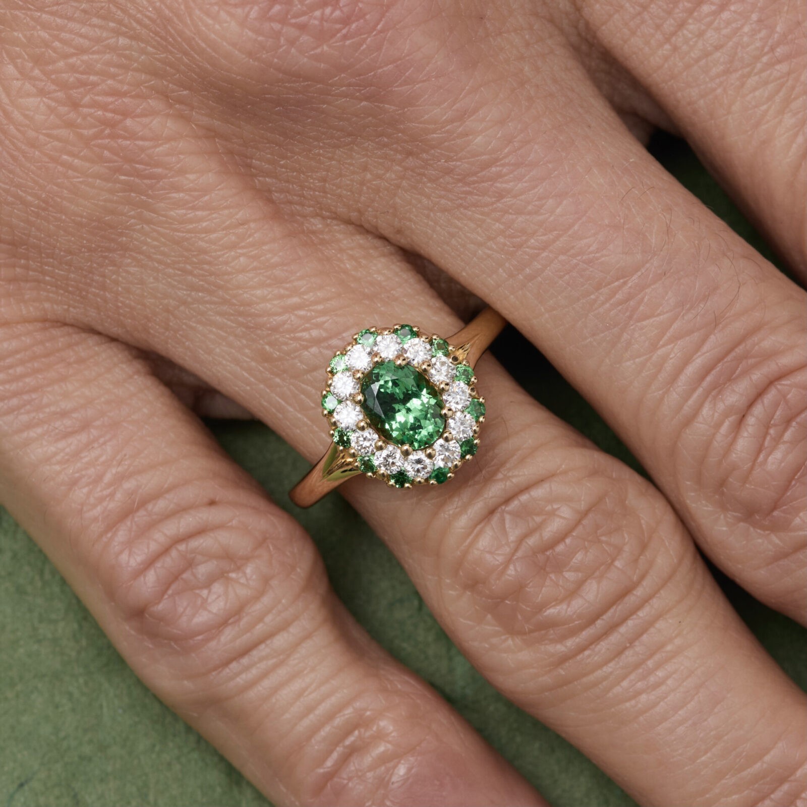 Bague Colombo - Tsavorite 0.79 carats - Image 2