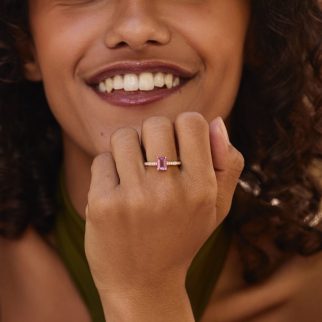 Bague Trinco - Grenat Malaya 1.16 carats