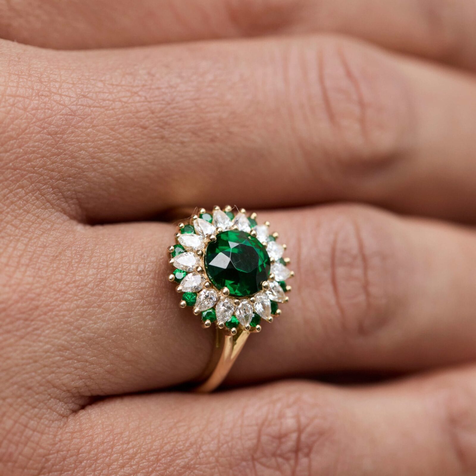 Bague Colombo - Tsavorite 2.14 carats - Image 3