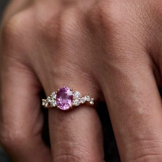 Bague Horana - Saphir Rose 1.93 carats