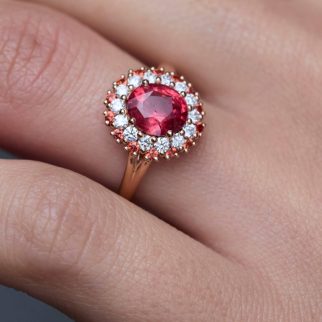 Bague Colombo - Spinelle Mahenge 1.53 carats