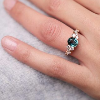 Bague Horana - Saphir Teal 2.00 carats
