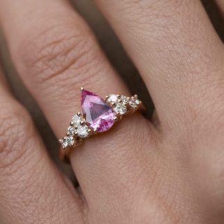 Bague Horana - Saphir Rose 1.21 carats