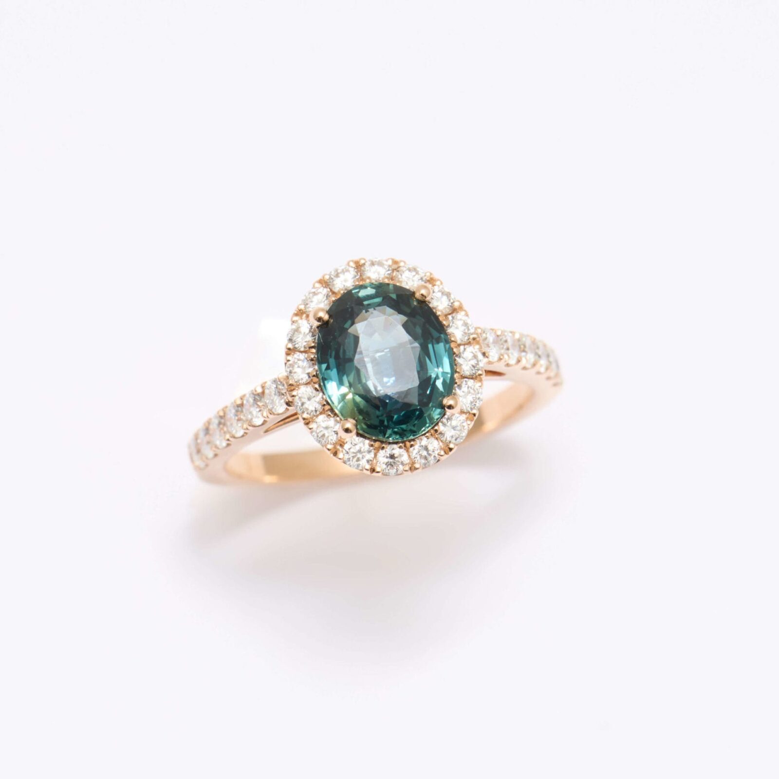 Bague Jaffna - Saphir Teal 2.13 carats