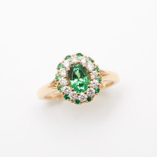 Bague Colombo - Tsavorite 0.79 carats