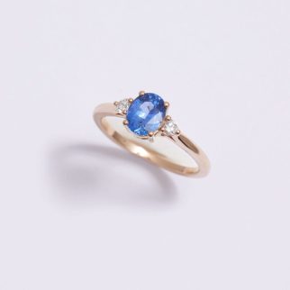 Bague Elahera - Saphir Cornflower 1.17 carats