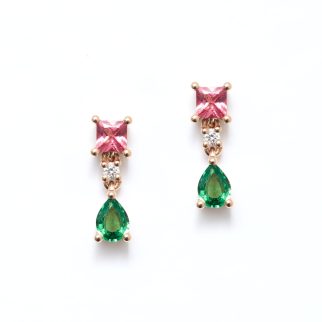 Toi & Moi - Spinelle Mahenge et Tsavorite