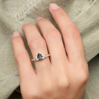 Bague Horana - Saphir Teal 1.13 carats